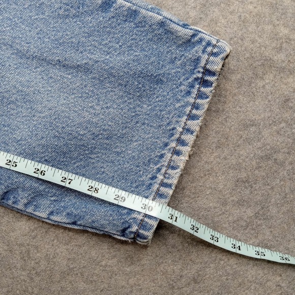 L.L. Bean Jeans Mens 40x31 Classic Work Fleece Lined Insulated Denim Pants - Picture 4 of 10